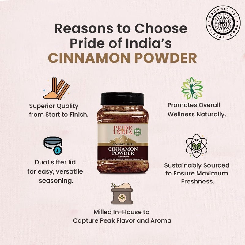Pride of India Gourmet Cinnamon Powder - Image 4